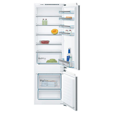 Bosch KIV87VF30G Integrated Fridge Freezer, A++ Energy Rating, 56cm Wide, White